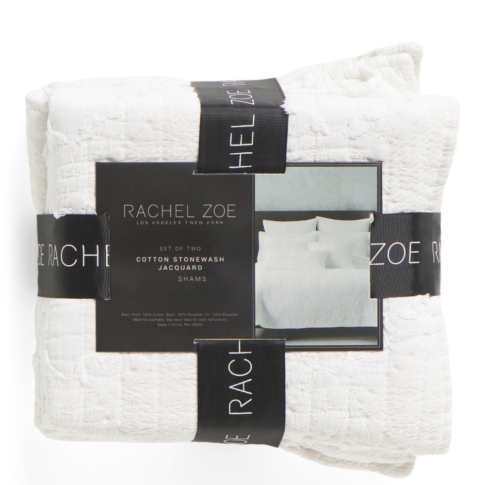 🎉LAST PIECE 🎉RACHEL ZOE
2pk Miri Clip Cut‎ Shams